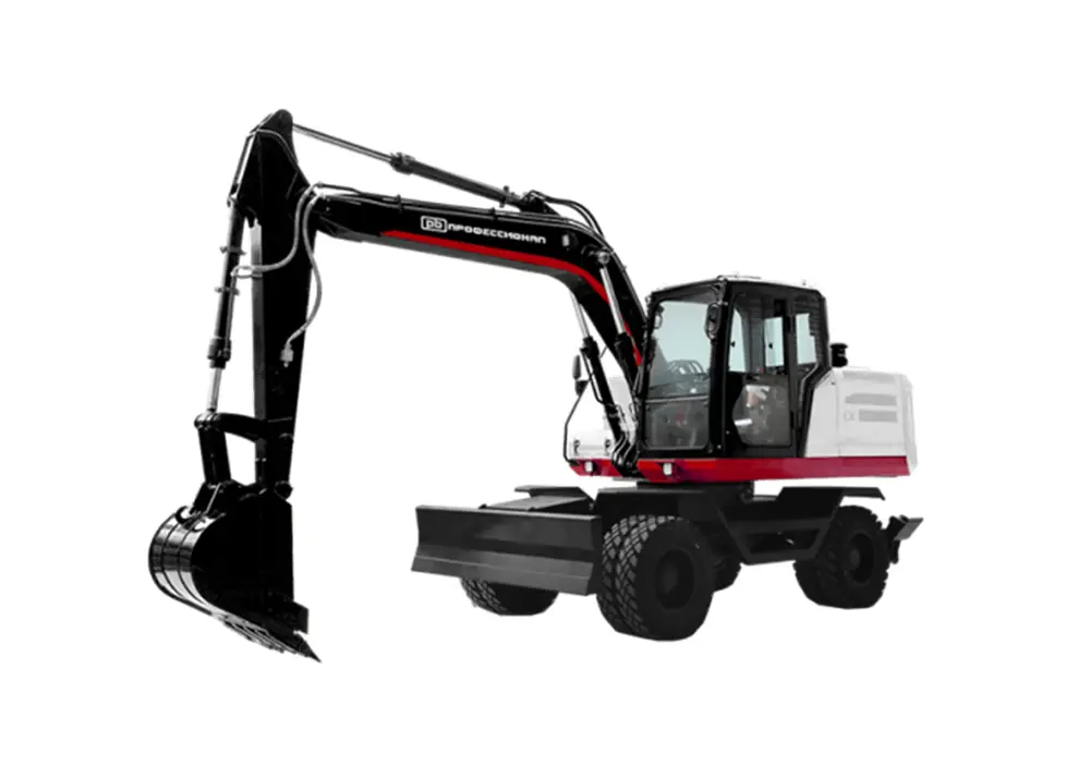 Экскаватор Профессионал PB155W (колесный) грузоподъемностью  в Москве