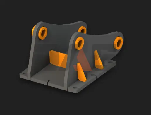 Переходные плиты для гидромолотов для мини-экскаваторов от 4 тонн