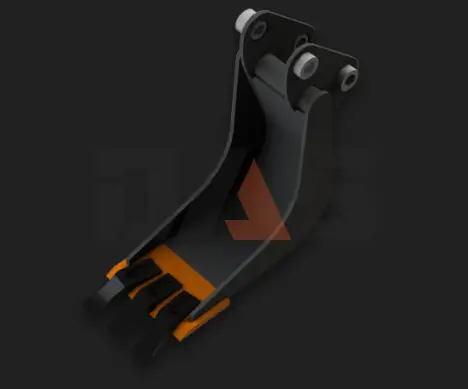 Серповидные траншейные ковши для мини-экскаваторов от 4 тонн