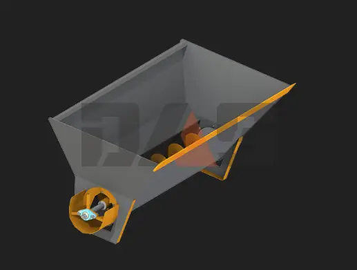 Ковш-дозатор для мини-тракторов