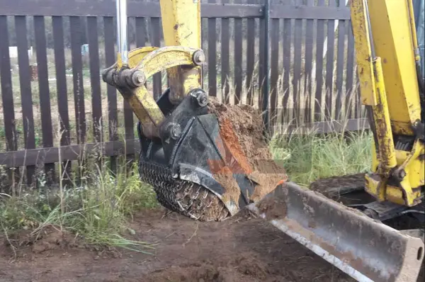 Цепные траншейные ковши для мини-экскаваторов от 4 тонн