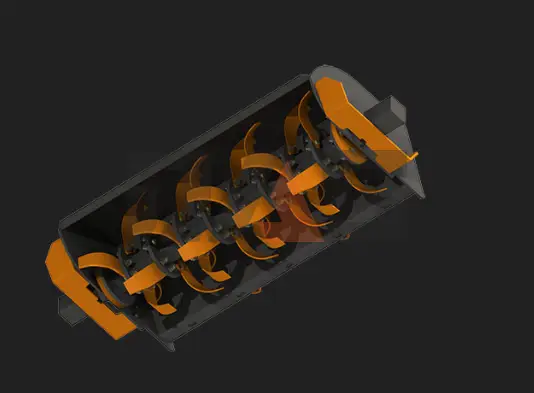 Навесной культиватор для мини-тракторов