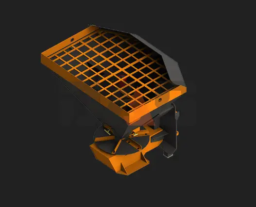 Пескоразбрасыватель для мини-тракторов