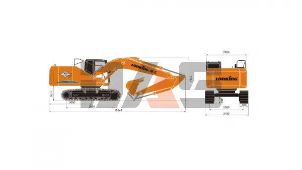 Экскаватор Lonking CDM6245 купить в Москве