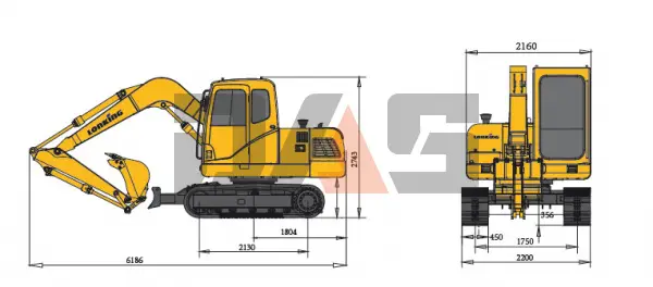 Экскаватор Lonking CDM6035 купить в Москве