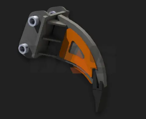 Клыки-рыхлители для мини-экскаваторов до 2 тонн