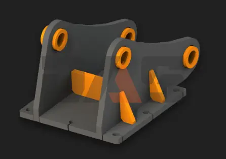 Переходные плиты для гидромолотов для мини-экскаваторов до 2 тонн