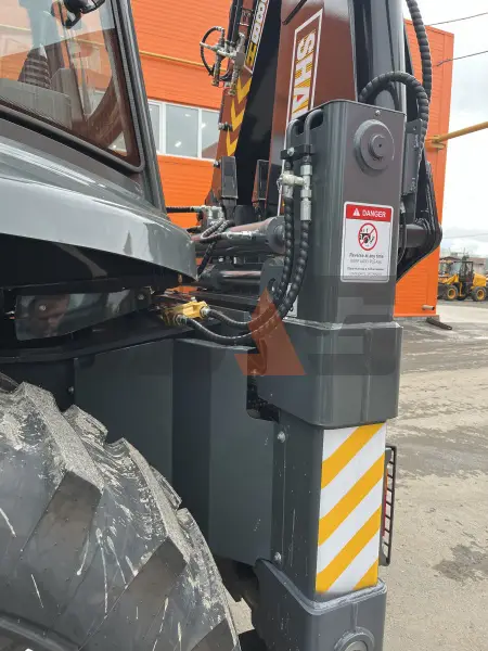 Экскаватор-погрузчик Shanmon 388H Black Edition купить в Москве