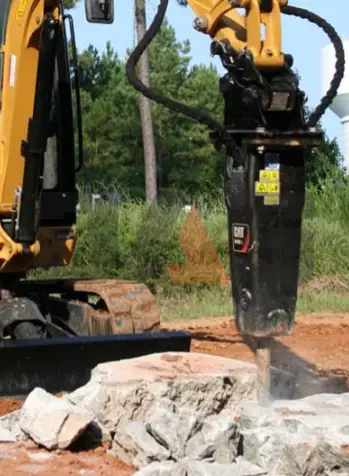 Переходные плиты для гидромолотов для мини-экскаваторов от 2 до 4 тонн